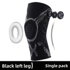 Adjustable Knee Support Brace with Spring and Silicone