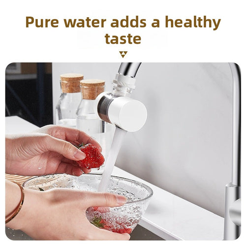 360� Rotating Faucet Splash Guard with Water Filter