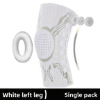 Adjustable Knee Support Brace with Spring and Silicone
