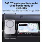 Magnetic Wireless Car Charger Holder 15W Fast Charging